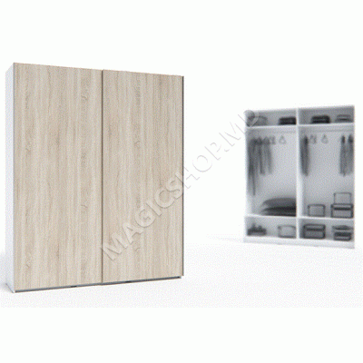 Шкаф купе Slide Indart 01 (185x60x230cm)